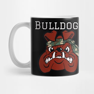 Bulldog camo Mug